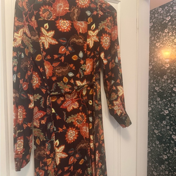 Ulla Johnson Autumn Floral Long Sleeve Dress - Picture 3 of 8